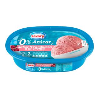 Helado Savory sin azúcar frambuesa a la crema 1 L | Unimarc